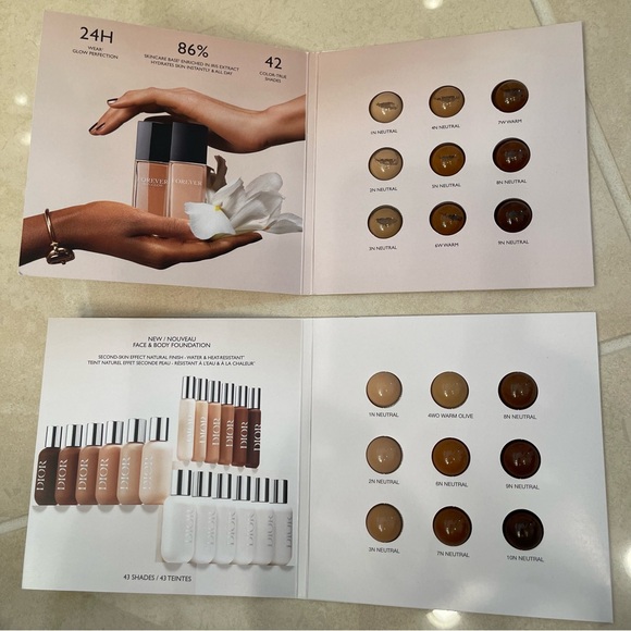 Dior Charm Bracelet 7.75” SilverTone Toggle Clasp Beauty Bundle Mini Addict Lip - Picture 4 of 14